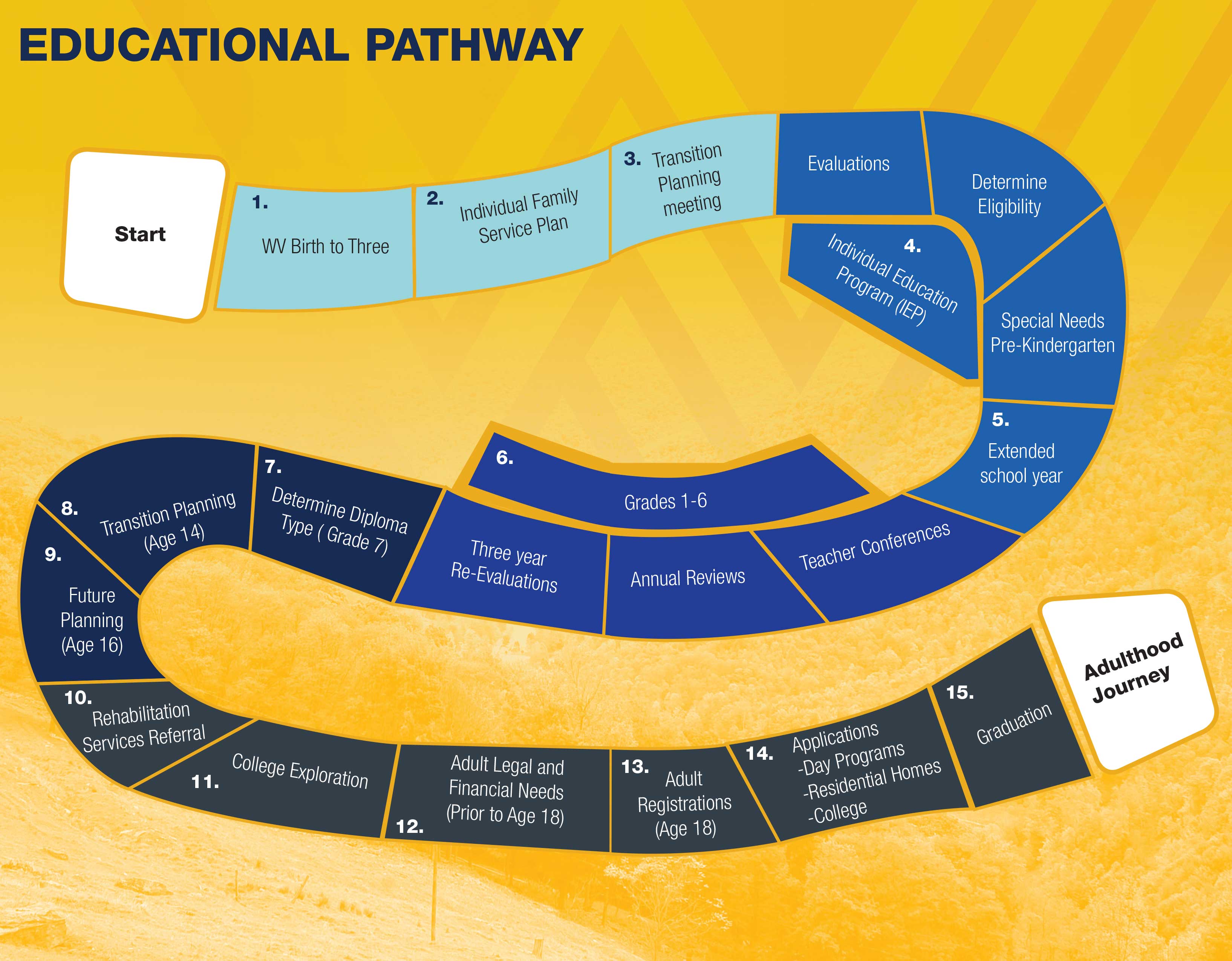  the pathway from the handout