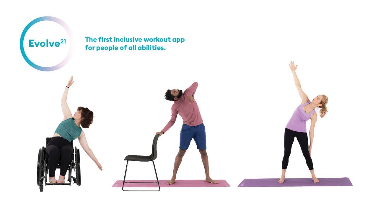 Evolve 21: The first inclusive workout app for people of all abilities