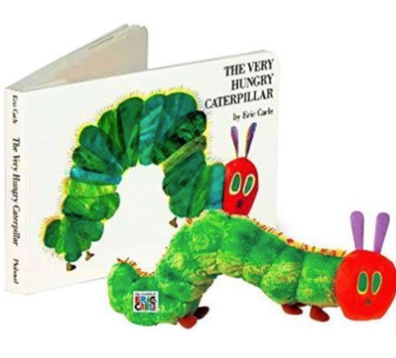 a photo of the Very Hungry Caterpillar