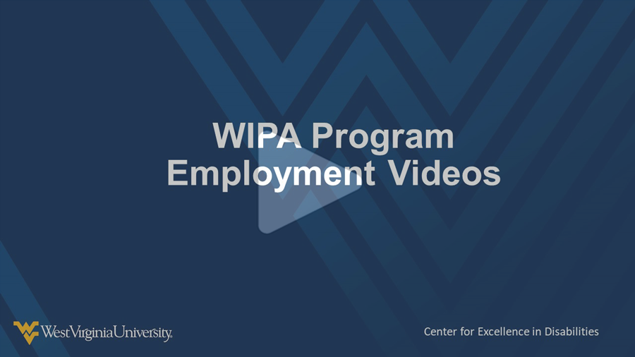 WIPA Program Employment Videos